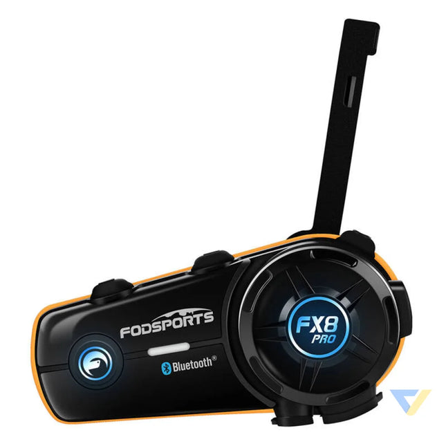 Fodsports FX8 Pro motorcycle intercom (black) Intercoms