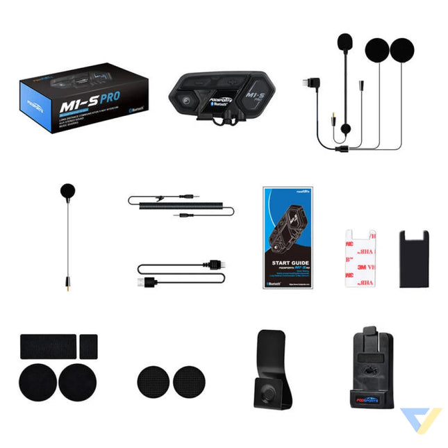 Fodsports M1 S Pro motorcycle intercom (black) Intercoms
