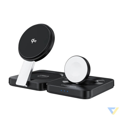 Foldable 3 in 1 magnetic charger Choetech Qi2 Wireless chargers