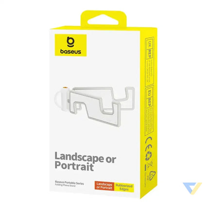 Folding Phone Stand Baseus (white) Straps mounts and holders