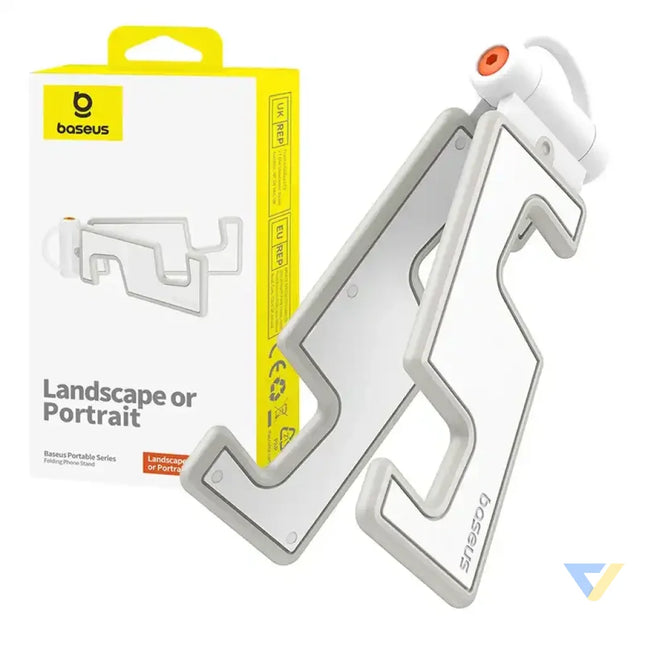 Folding Phone Stand Baseus (white) Straps mounts and holders