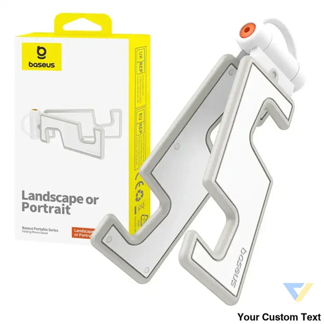 Folding Phone Stand Baseus (white) Straps mounts and holders