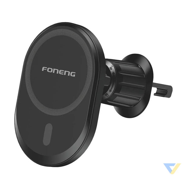 Foneng CP105 car grille mount with 15W inductive charging (Black) Phone holders