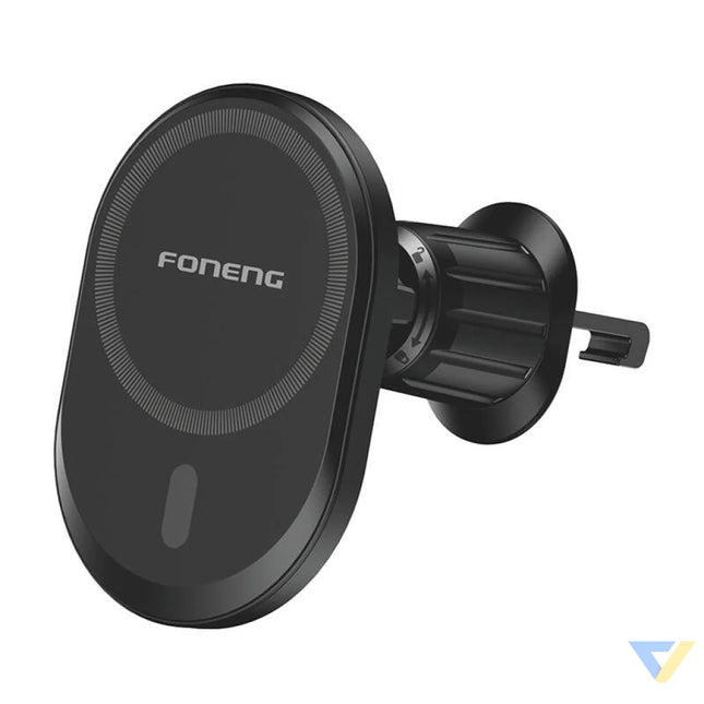 Foneng CP105 car grille mount with 15W inductive charging (Black) Phone holders