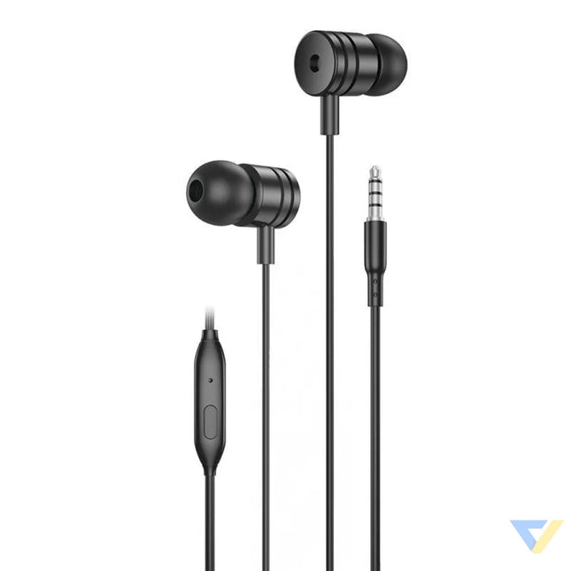 Foneng EP200 wired in ear headphones mini jack (black) Wired