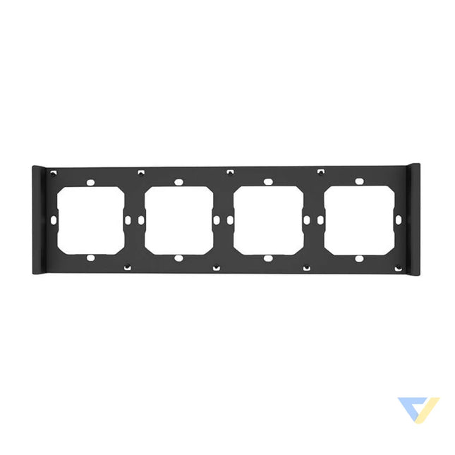 Frame for switch M5 80 quadruple 4 fold SONOFF M5 4C 80 F (graphite/black) Accessories