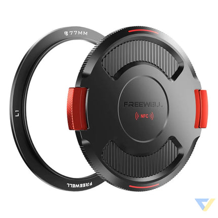 Freewell 77mm base ring with lid for Real Locking VND For cameras and camcorders