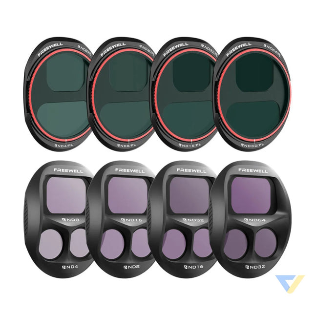 FREEWELL filter set for DJI Mavic 4 Pro All Day (8pcs) Filters for drones