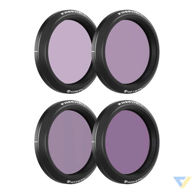 Freewell set of 4 ND/PL filters for DJI Osmo Action 5 Pro Filters for drones