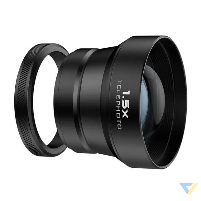 Freewell telephoto lens for FUJI X1000VI/X100V 1.5x (black) For cameras and camcorders