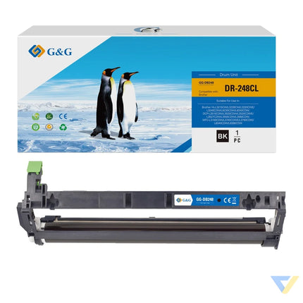 G&G Compatible Brother DR-248CL Drum Unit Black-0
