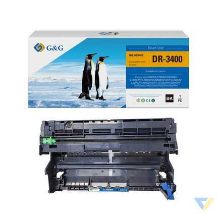 G&G Compatible Brother DR-3400 Drum Unit Mono-0