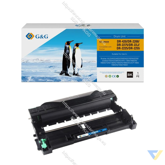 G&G Compatible Brother DR-420/DR-2200/DR-2275/DR-22J/DR-2225/DR-2255 Drum Unit Mono-0