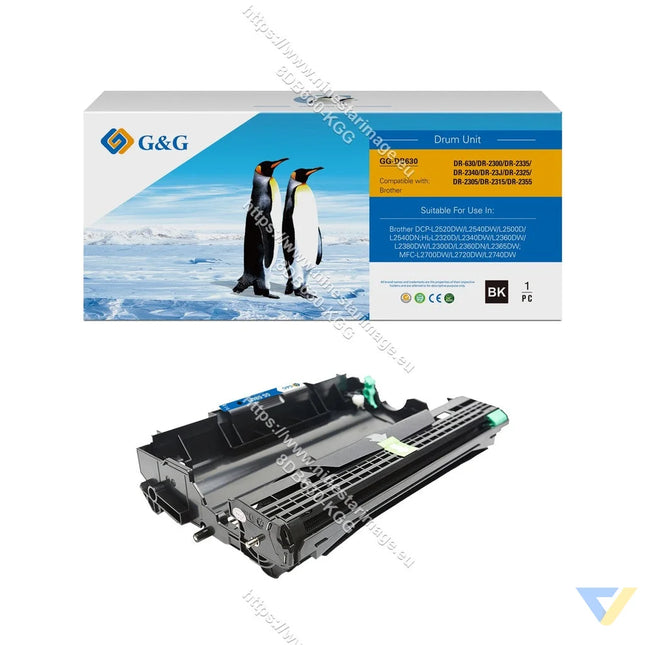 G&G Compatible Brother DR-630/DR-2300/DR-2335/DR-2340/DR-23J/DR-2325/DR-2305/DR-2315 Drum Unit Mono-0