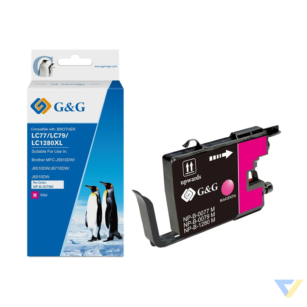 G&G Compatible Brother LC1240/LC1280M Ink M-0
