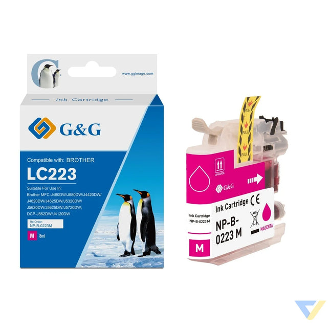 G&G Compatible Brother LC223M Ink M-0