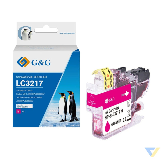 G&G Compatible Brother LC3217M Ink M-0