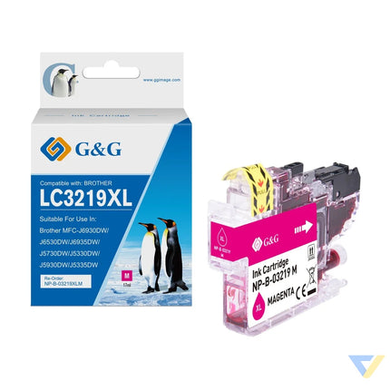 G&G Compatible Brother LC3219XLM Ink M-0