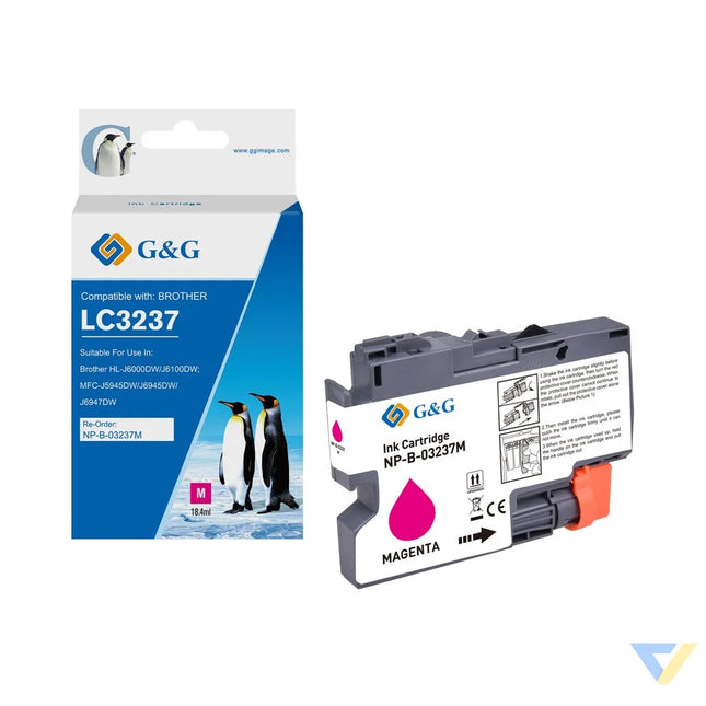 G&G Compatible Brother LC3237M Ink M-0