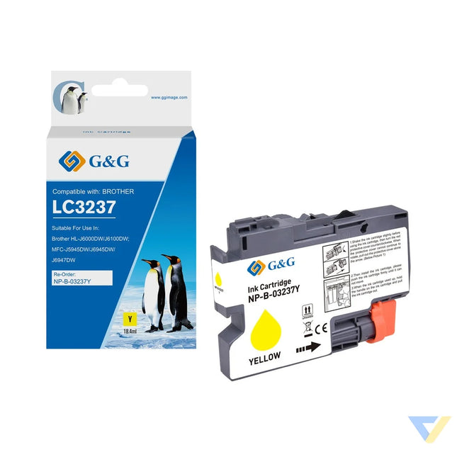 G&G Compatible Brother LC3237Y Ink Y-0