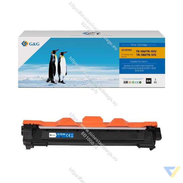 G&G Compatible Brother TN-1050/TN-1075/TN-1060/TN1070/TN1000 Toner Mono-0