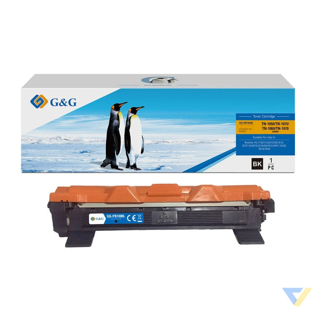G&G Compatible Brother TN-1050/TN-1075/TN-1060/TN1070/TN1000 Toner Mono-0