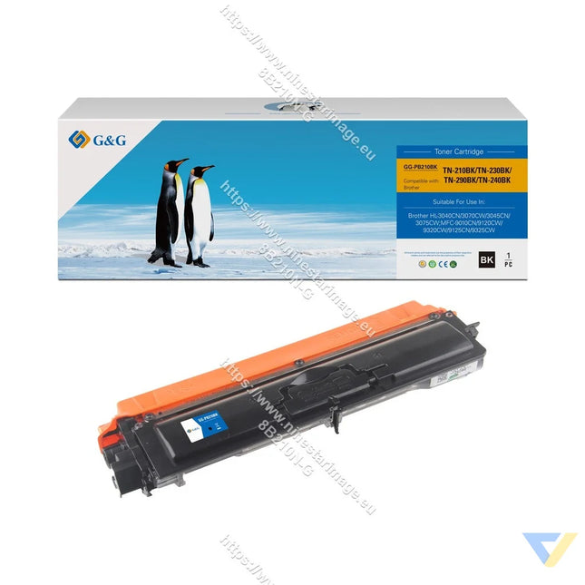 G&G Compatible Brother TN-210BK/TN-230BK/TN-290BK/TN-240BK Toner Black-0