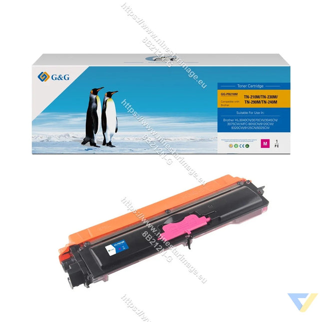 G&G Compatible Brother TN-210M/TN-230M/TN-290M/TN-240M Toner Magenta-0