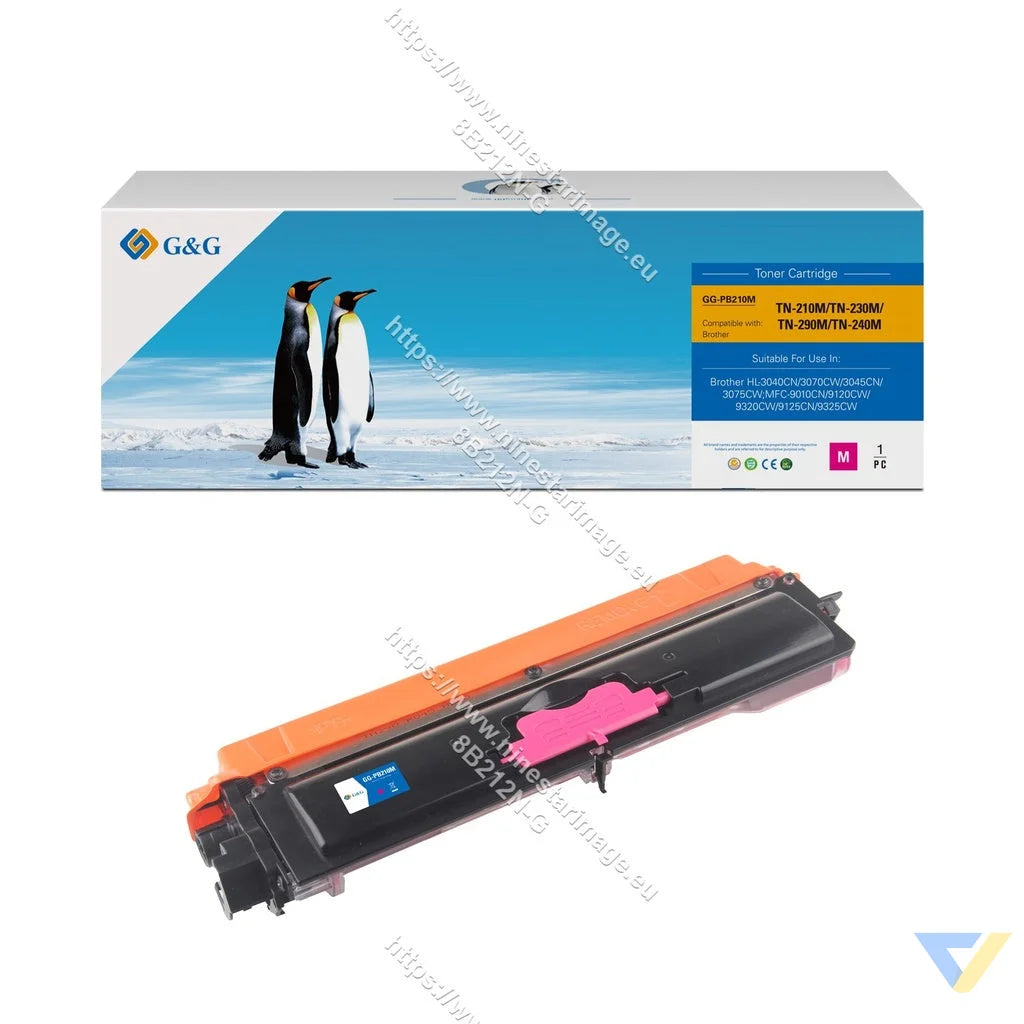G&G Compatible Brother TN-210M/TN-230M/TN-290M/TN-240M Toner Magenta-0