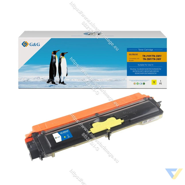 G&G Compatible Brother TN-210Y/TN-230Y/TN-290Y/TN-240Y Toner Yellow-0