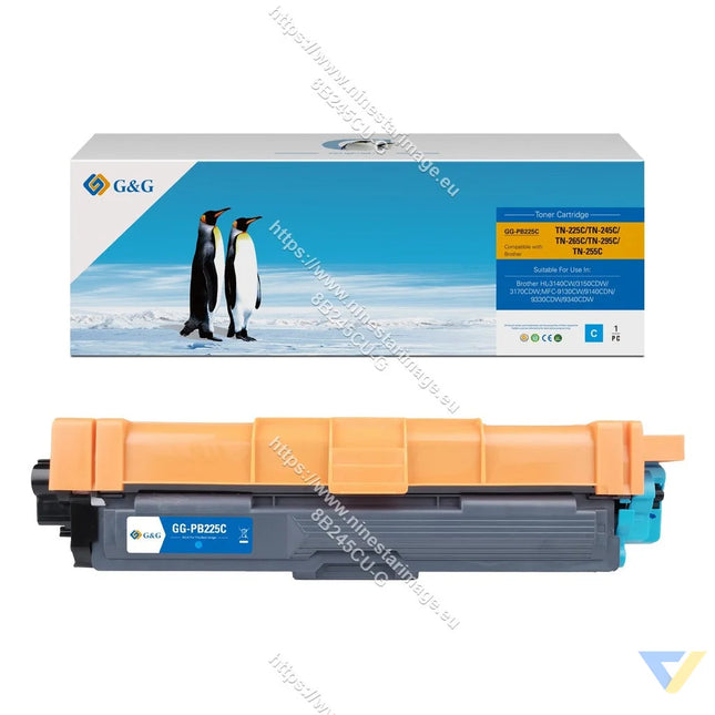 G&G Compatible Brother TN-225C Toner Cyan-0