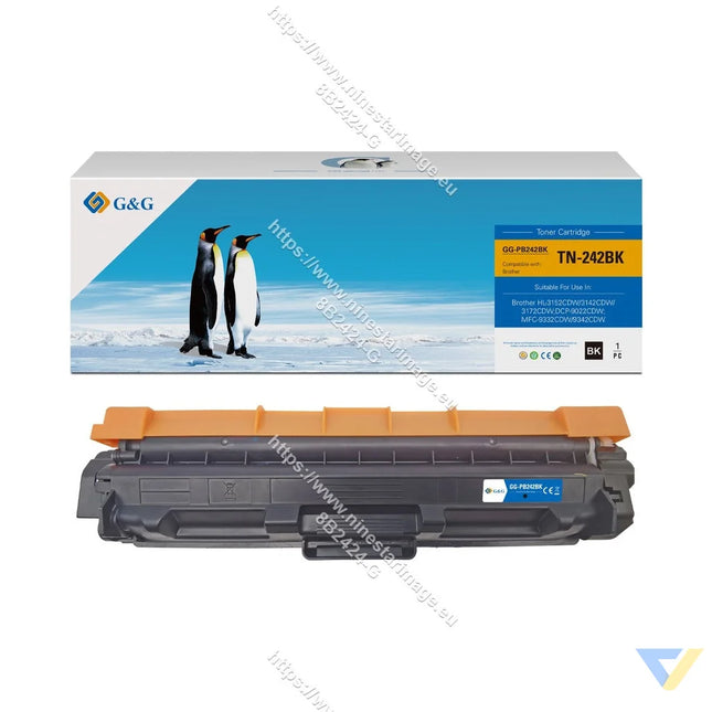 G&G Compatible Brother TN-242BK Toner Black-0