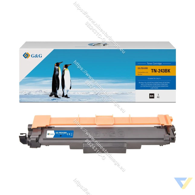 G&G Compatible Brother TN-243BK Toner Black-0