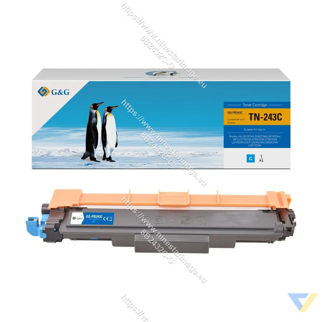 G&G Compatible Brother TN-243C Toner Cyan-0