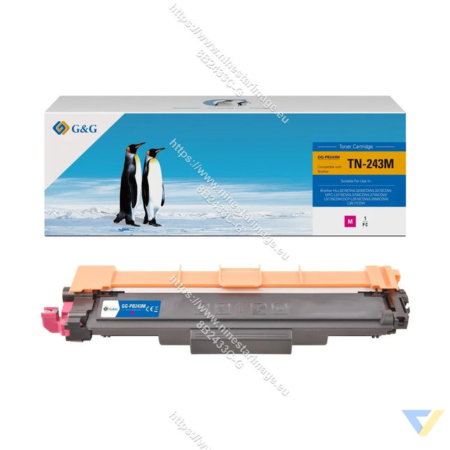G&G Compatible Brother TN-243M Toner Magenta-0