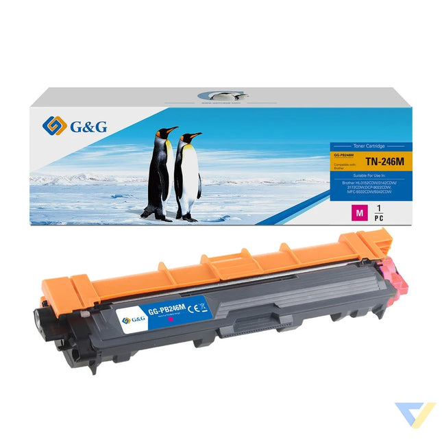 G&G Compatible Brother TN-246M Toner Magenta-0