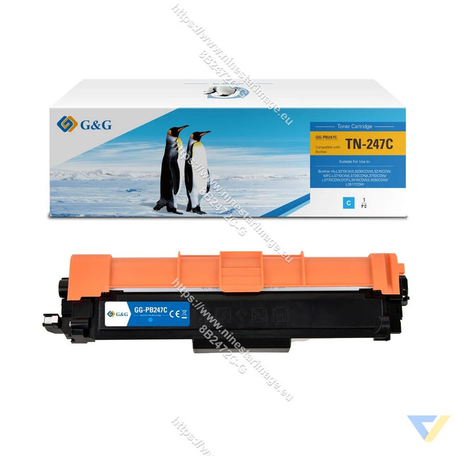 G&G Compatible Brother TN-247C Toner Cyan-0