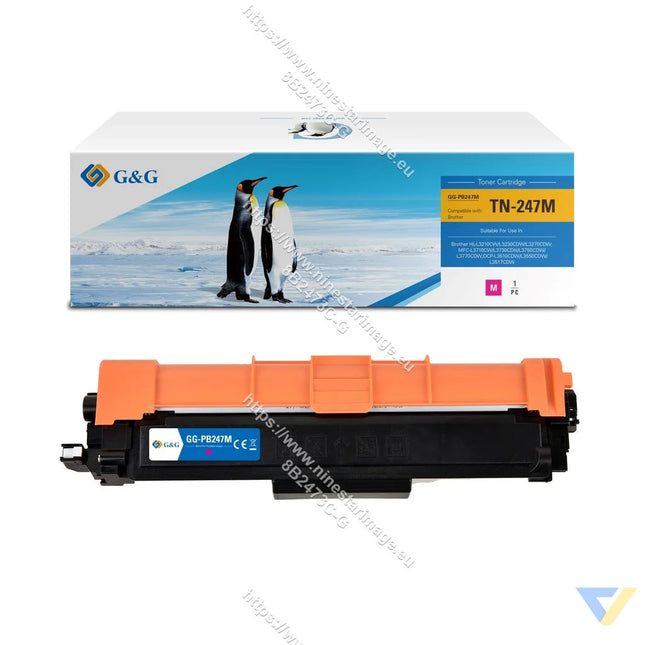 G&G Compatible Brother TN-247M Toner Magenta-0