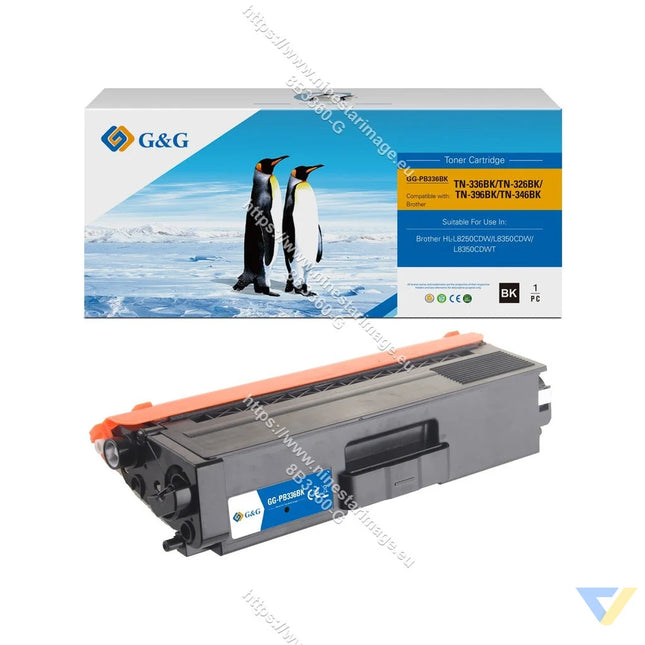 G&G Compatible Brother TN-336BK/TN-326BK/TN-396BK/TN-346BK Toner Black-0