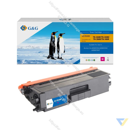 G&G Compatible Brother TN-336M/TN-326M/TN-396M/TN-346M Toner Magenta-0
