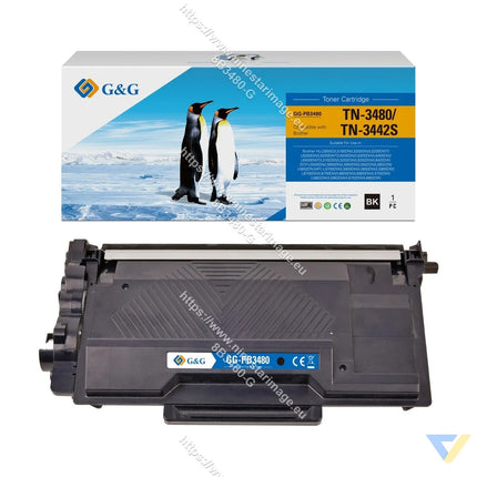 G&G Compatible Brother TN-3480/TN-3442S/TN-3410/TN-3485/TN-62J Toner Mono-0