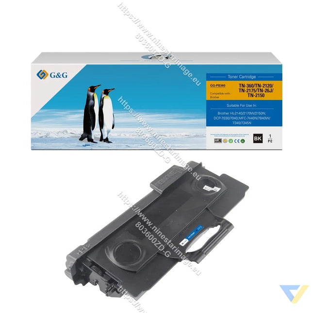 G&G Compatible Brother TN-360/TN-2120/TN-2175/TN-26J/TN-2150 Toner Mono-0