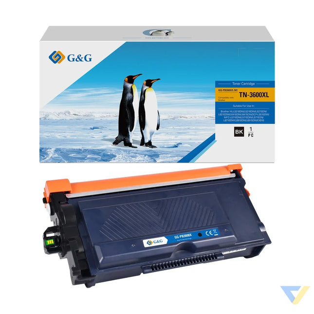 G&G Compatible Brother TN-3600XL Toner Mono-0