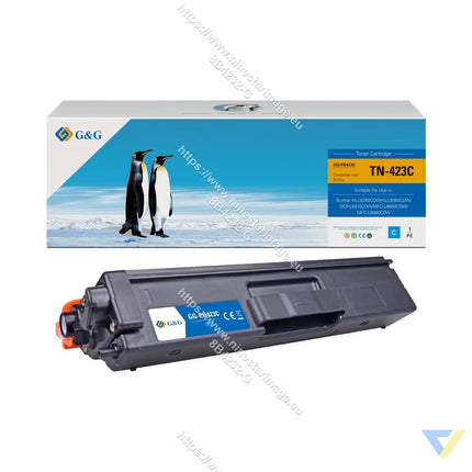 G&G Compatible Brother TN-423C Toner Cyan-0