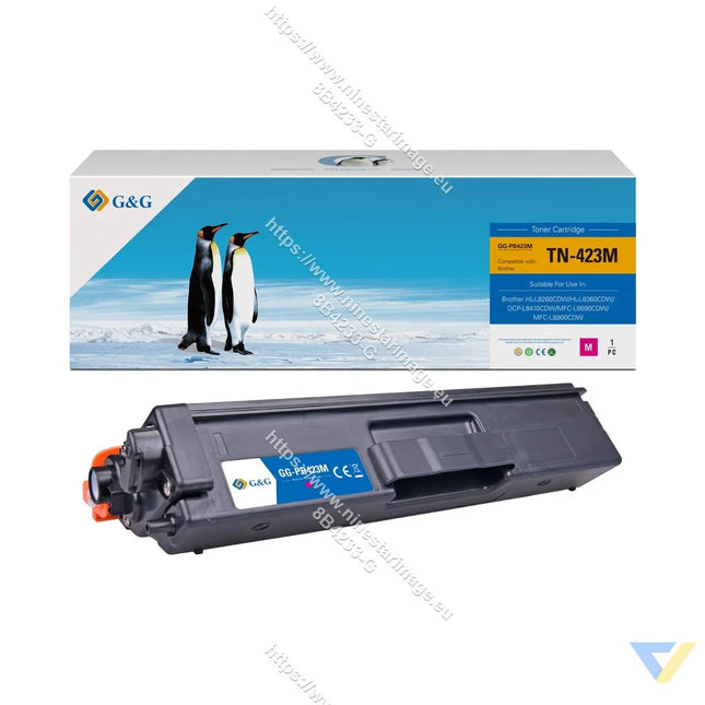 G&G Compatible Brother TN-423M Toner Magenta-0