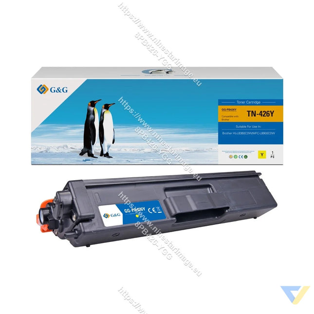 G&G Compatible Brother TN-426Y Toner Yellow-0