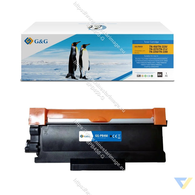 G&G Compatible Brother TN-450/TN-2220/TN-2275/TN-27J/TN-2250/TN-2280 Toner Mono-0