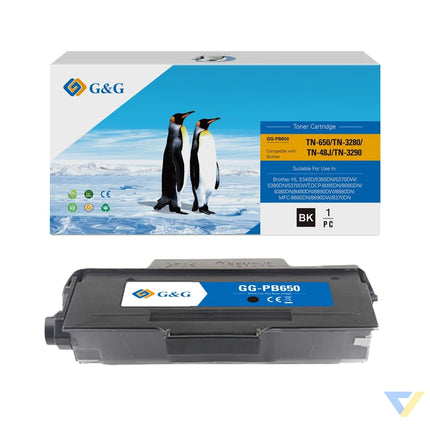G&G Compatible Brother TN-650/TN-3280/TN-48J/TN-3290 Toner Mono-0