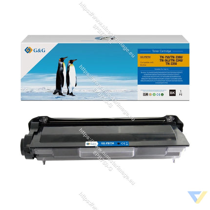G&G Compatible Brother TN-750/TN-3380/TN-56J/TN-3340/TN-3350 Toner Mono-0