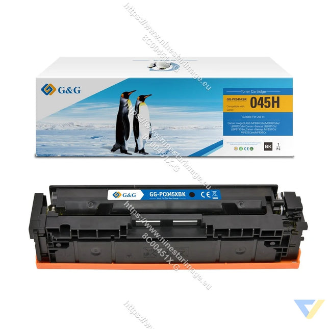 G&G Compatible Canon 045H Toner Black-0